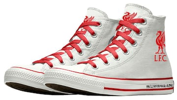 Zapatillas Converse x Liverpool.