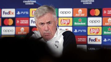 Ancelotti, entrenador del Real Madrid.