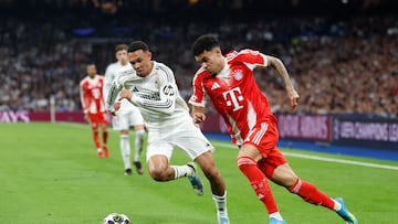 07/04/26 PARTIDO CHAMPIONS LEAGUE CUARTOS IDA
REAL MADRID - BAYERN MUNICH
LUIS DIAZ TRENT ALEXANDER ARNOLD