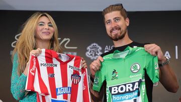 Peter Sagan presentó en Barranquilla su 'Sagan Fondo Colombia'