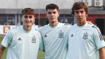 Noel, Trilli y Barcia, en su primera convocatoria con la Sub-19.