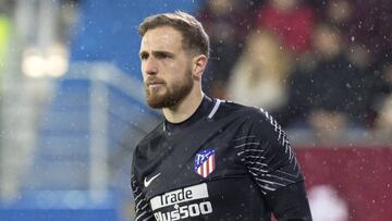 Oblak con el Atlético.