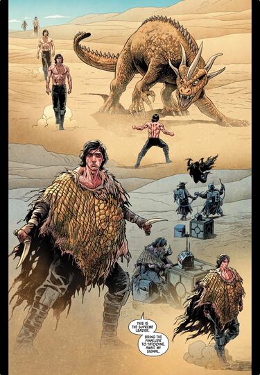 ‘Star Wars’: Kylo Ren ya era Líder Supremo cuando fue secuestrado y torturado por una Hutt