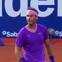 Nadal gana al 111 del mundo tras más de 2 horas en el Godó y lo que hace explica lo que es