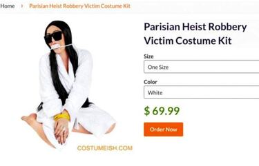 Halloween: Kim Kardashian secuestrada, el disfraz retirado