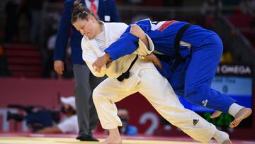 Un rápido ippon de Tina Trstenjak pone fin a la lucha por las medallas de Cristina Cabaña, que cae eliminada en octavos de final.