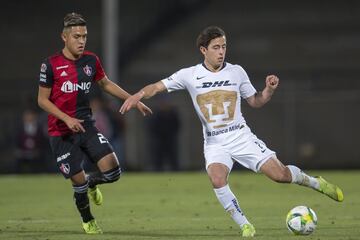 Alan Mozo (21 años), para la afición de Pumas fue una grata sorpresa ver a un jugador nuevo con la garra característica de la cantera universitaria. Mozo jugó 19 partidos de Liga y este torneo lo inició como titular. 