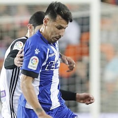 Hernán Pérez podrá medirse el próximo sábado con el Espanyol