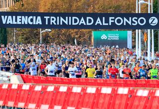 Las mejores imágenes del maratón de Valencia