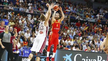 16/09/18 BALONCESTO
PARTIDO CLASIFICACION MUNDIAL 2019 SELECCION ESPAÃOLA
ESPAÃA - LETONIA
SERGIO RODRIGUEZ