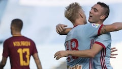 13/08/17  PARTIDO AMISTOSO PRETEMPORADA 
 ESTADIO DE BALAIDOS
 CELTA DE VIGO - ROMA
 PRIMER GOL IAGO ASPAS 1-0 ALEGRIA