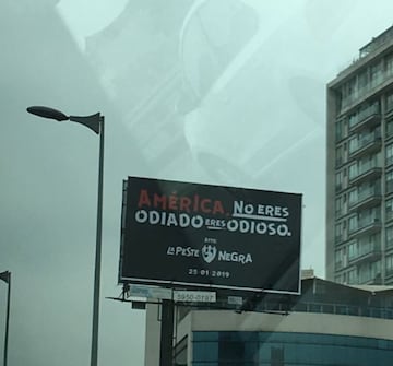 ''América, no eres odiado eres odioso''