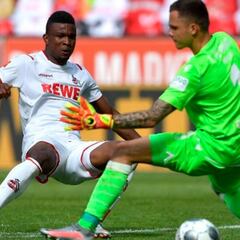 El gol de Jhon Córdoba al 91' que no le alcanzó al Colonia