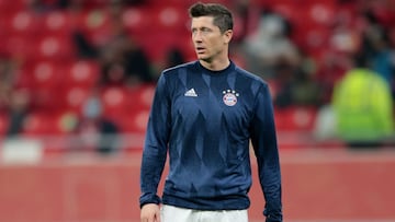 Lewandowski, jugador del Bayern.