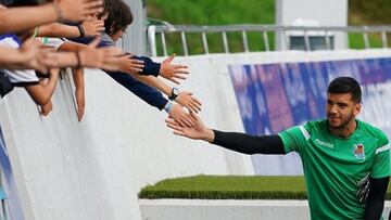 Rulli se acerca al Oporto: se queda en la grada en Zarautz