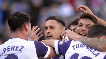 Valladolid 3 - Fuenlabrada 0: resumen, goles y resultado