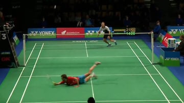 Badminton: never-say-die Lind Thomsen stars in amazing point