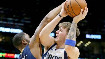 Luka Doncic, base de Dallas Mavericks.