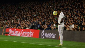 LaLiga denuncia racismo contra Vinicius en el Villamarín