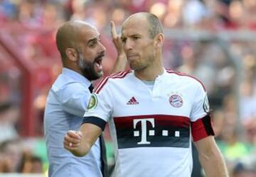 Arjen Robben, delantero del Bayern Múnich