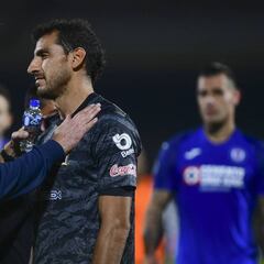 Así comenzó la bronca en el Tigres vs Cruz Azul