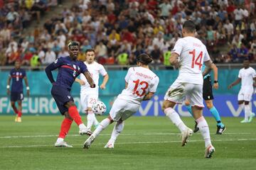 Paul Pogba y Ricardo Rodríguez.