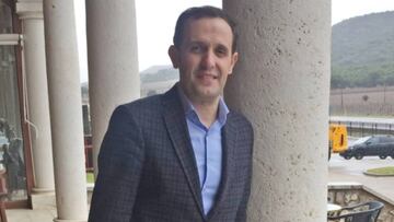 Conrado Íscar, presidente de la Diputación, en Bodegas Arzuaga.