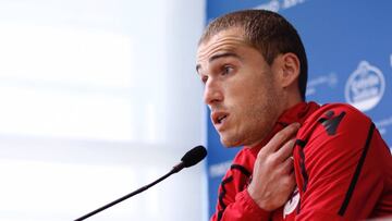 Álex Bergantiños, capitán del Deportivo, analizó la actualidad del equipo.