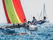 El viento solo sopla para los Nacra 17