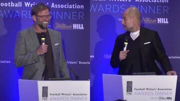 Afilada respuesta de Guardiola en tono de broma con los goles en el descuento del Liverpool