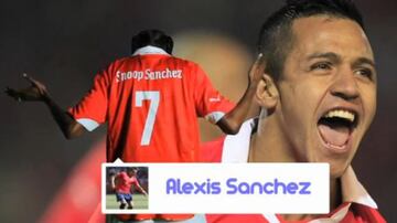 Haciendo referencia a la estrella del fútbol andino. Snoop Dogg portó una playera con el nombre de 'Snoop Sánchez' y el característico número 7 del jugador del Manchester United.