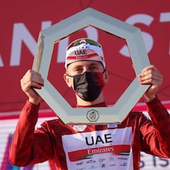 Pogacar avisa en la zona cero