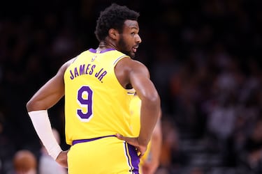 ‘Bronny’ James exhibe carencias de los Lakers