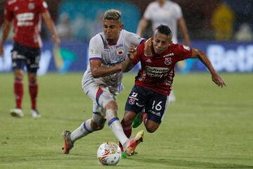 Partido entre Independiente Medellín y Deportivo Pasto por la primera fecha de los cuadrangulares de la Liga BetPlay.