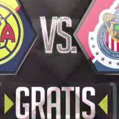 Televisa presume transmisión gratuita del clásico nacional