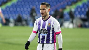 Roque Mesa of Real Valladolid during La Liga football match played between Getafe CF and Real Valladolid CF at Coliseum Alfonso Perez on January 02, 2021 in Getafe, Madrid, Spain. AFP7 02/01/2021 ONLY FOR USE IN SPAIN