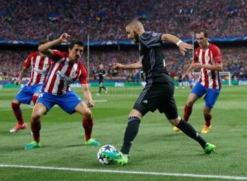 El jugadón de Benzema que terminó con el Atlético