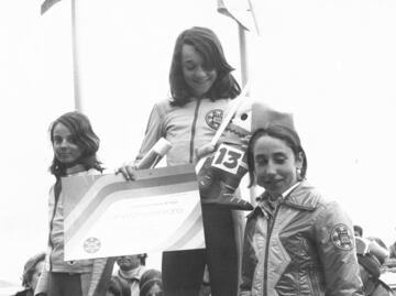 En 1974 lleg su primera gran victoria, fue en el Campeonato de Espa?a infantil de eslalon gigante, ttulo que volvi a conseguir el a?o siguiente. 
