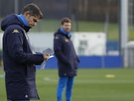 Entrenamiento Deportivo de La Coruña. Antonio Hidalgo