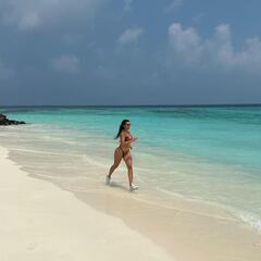 Así ha sido la lujosa celebración de cumpleaños de Georgina en las Maldivas