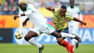 Colombia cae ante Senegal en segunda fecha de Mundial Sub20