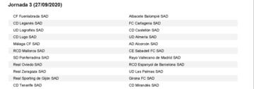 El calendario de LaLiga SmartBank al completo