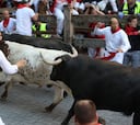 La velocidad se impone en el cuarto encierro de San Fermín