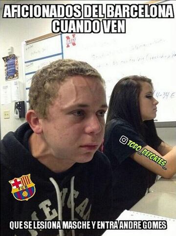 Alcácer y Messi, protagonistas de los memes de la final de Copa