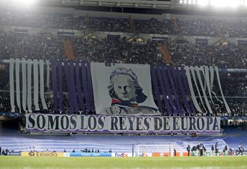 Aficionados del Real Madrid.