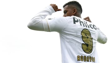 El delantero brasileño del Santos fichado por el Real Madrid, Rodrygo.