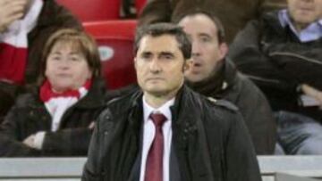 El entrenador del Athletic de Bilbao, Ernesto Valverde.