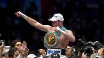 'Canelo' Álvarez, campeón superwelter.