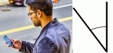 Así tienes que ver tu celular para cuidar tu columna