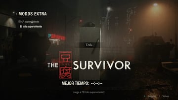 Desbloqueamos The Tofu Survivor por completar The 4th Survivor en Resident Evil 2 Remake